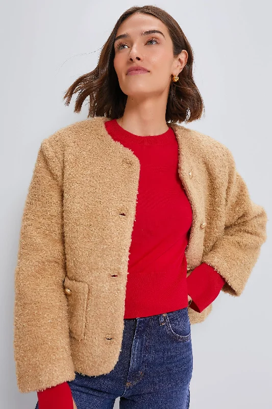 Denim JacketsBeige Lady Jacket