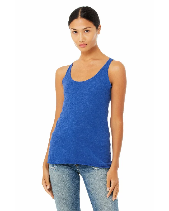 Metallic ShirtsBella + Canvas 8430 Ladies' Triblend Racerback Tank
