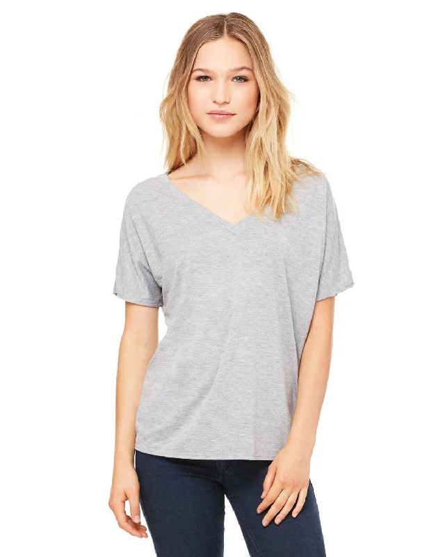 Streetwear ShirtsBella + Canvas 8815 Ladies' Slouchy V-Neck T-Shirt